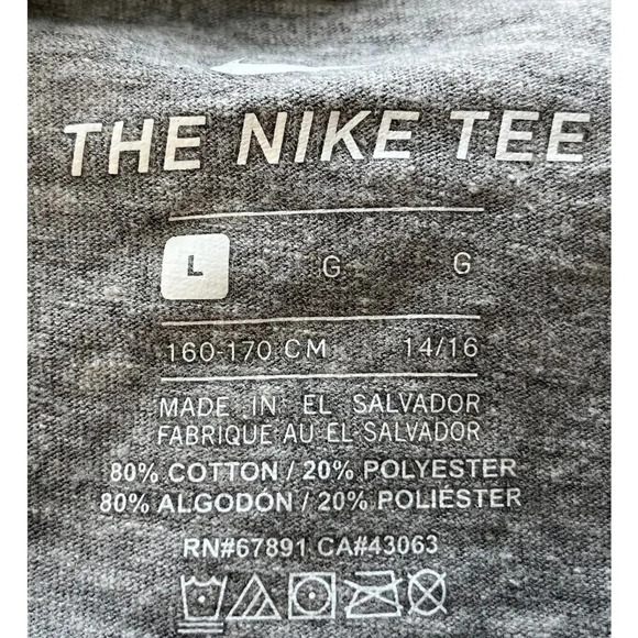 The Nike Tee Football Cowboys Logo Youth L(14-16) Long Sleeves - Picture 3 of 9